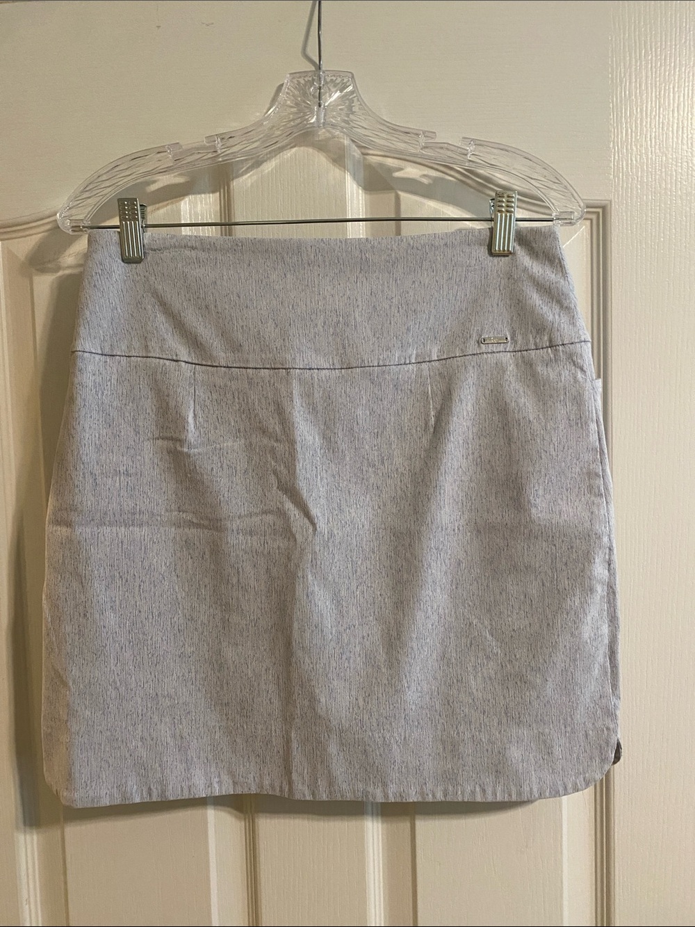 Light Blue & Gray S & G Co Women's Skort with Attached shorts under skirt size M
